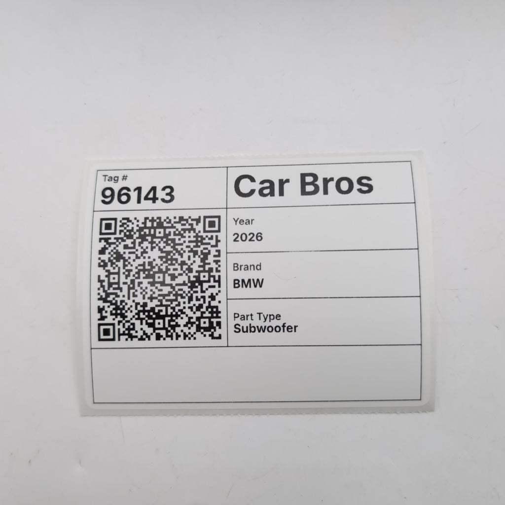 2024 2025 2026 BMW 228i F70 F74 Right Central Bass Subwoofer Speaker 5A64008
