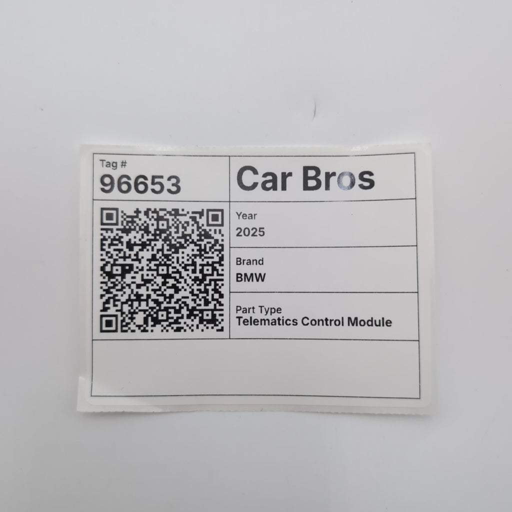 2023 - 2026 BMW G42 G20 G26 G60 F74 X1 X2 X3 X5 X7 Telematic Control Module