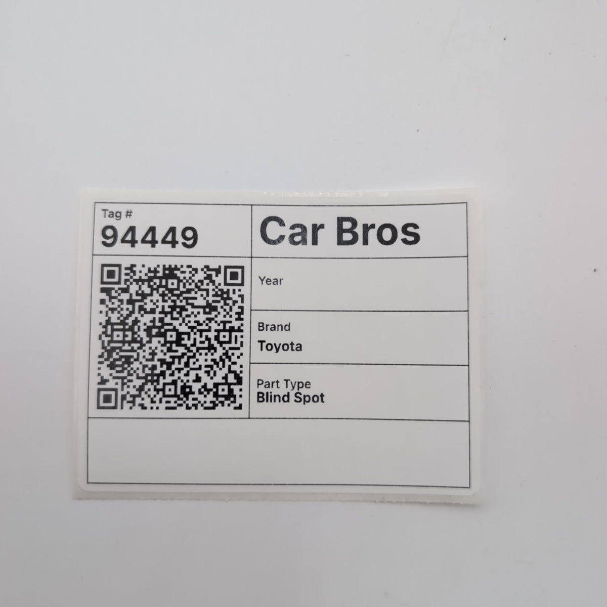 2019 - 2025 Toyota RAV4 Rear Blind Spot Radar Sensor 88162-0R031