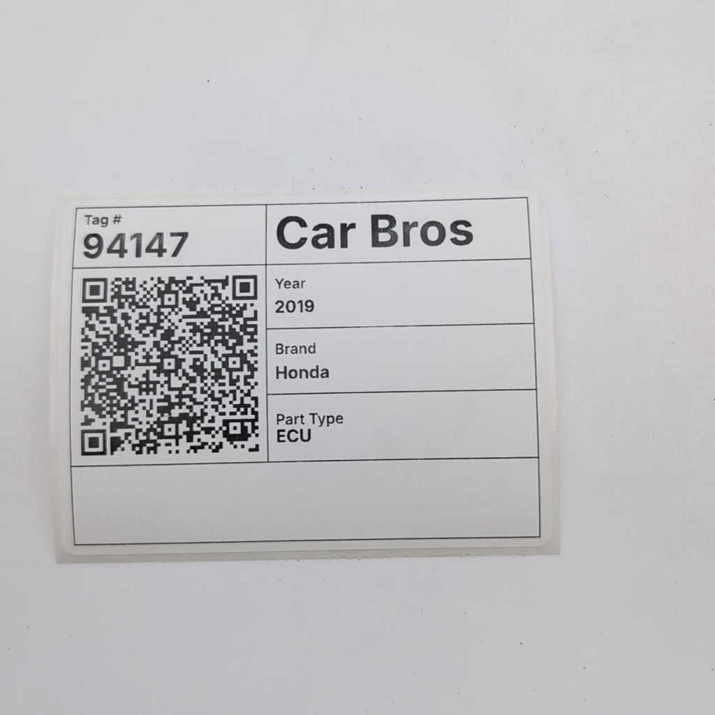 2018 2019 Honda Accord 1.5L Engine Computer Control Module ECU 37820-6A0-A65