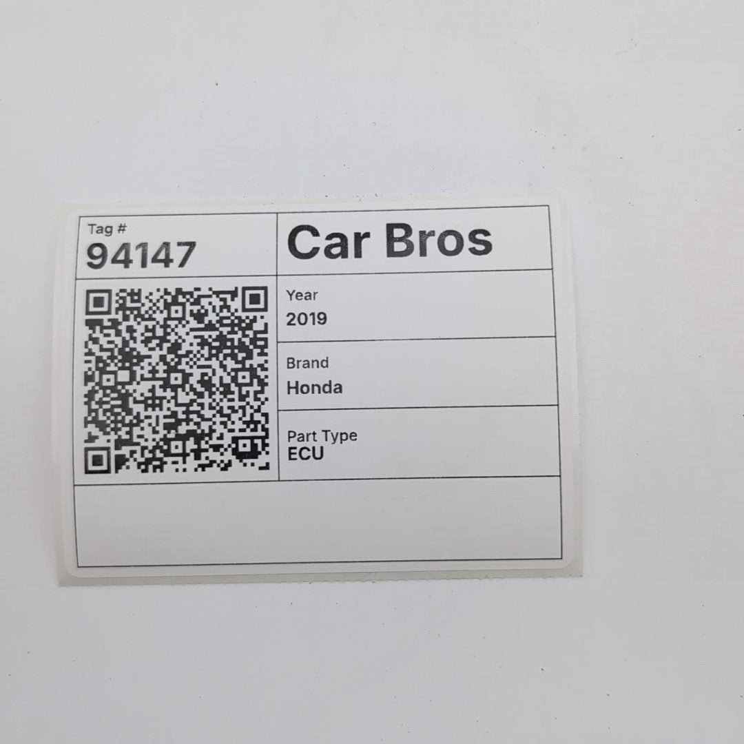 2018 2019 Honda Accord 1.5L Engine Computer Control Module ECU 37820-6A0-A65