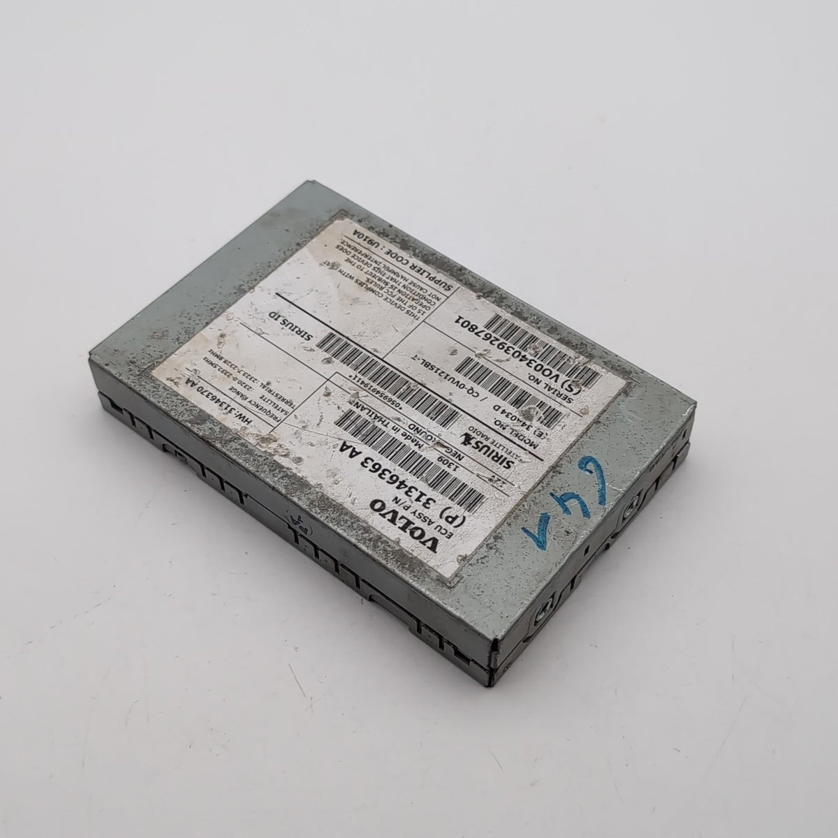 2011 2012 2013 2014 VOLVO S60 RADIO SATELLITE RECEIVER TUNER MODULE 31346363AA