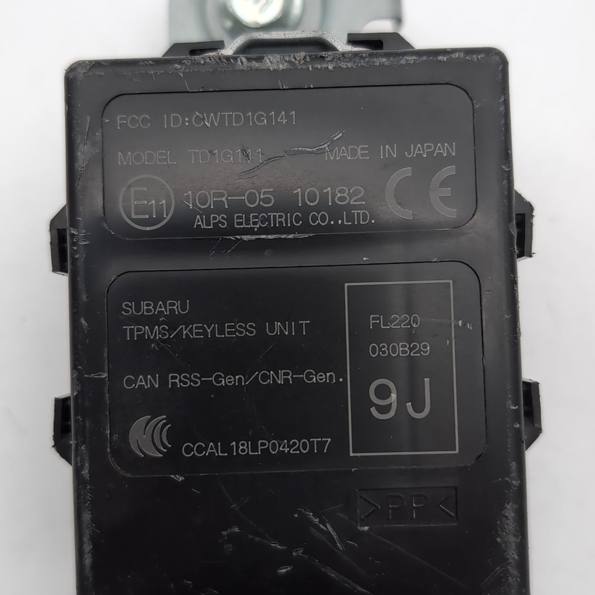 2022- 2024 Subaru Forester Impreza Outback TPMS Keyless Entry Unit 10R-0510182