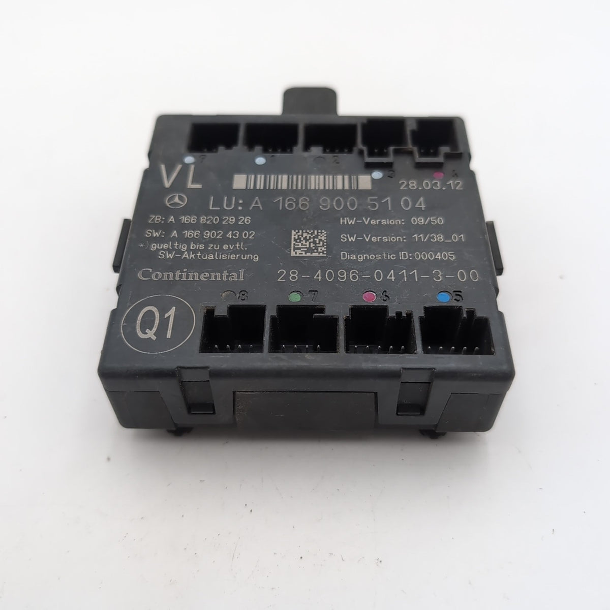 2012- 2020 Mercedes GL ML GLE GLS Front Left Door Control Module A1669005104