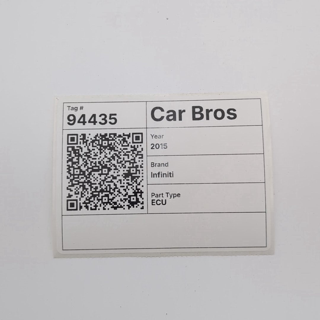 2015 Infiniti QX60 3.5L AWD Engine Computer Control Module ECU NEC022-026