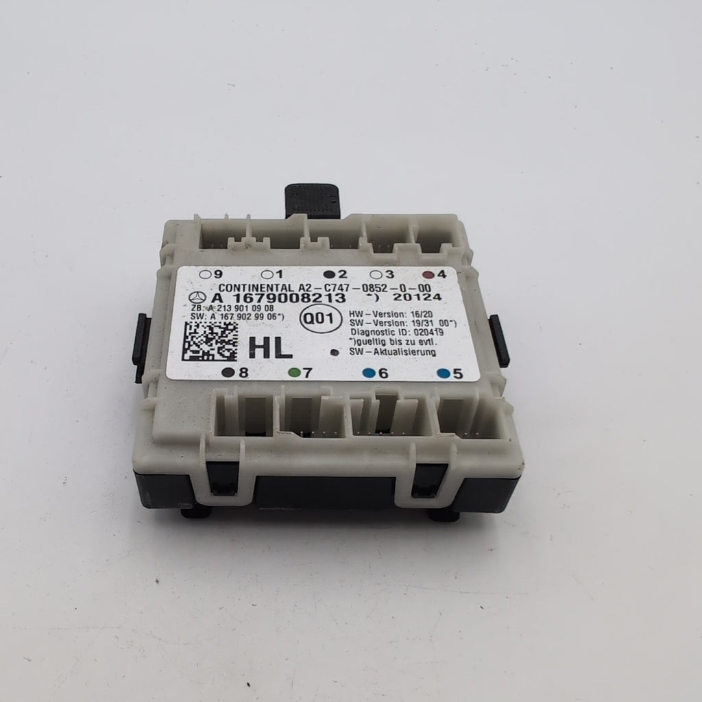 2020- 2023 MERCEDES GLE350 V167 REAR LEFT DOOR CONTROL MODULE OEM A1679008213