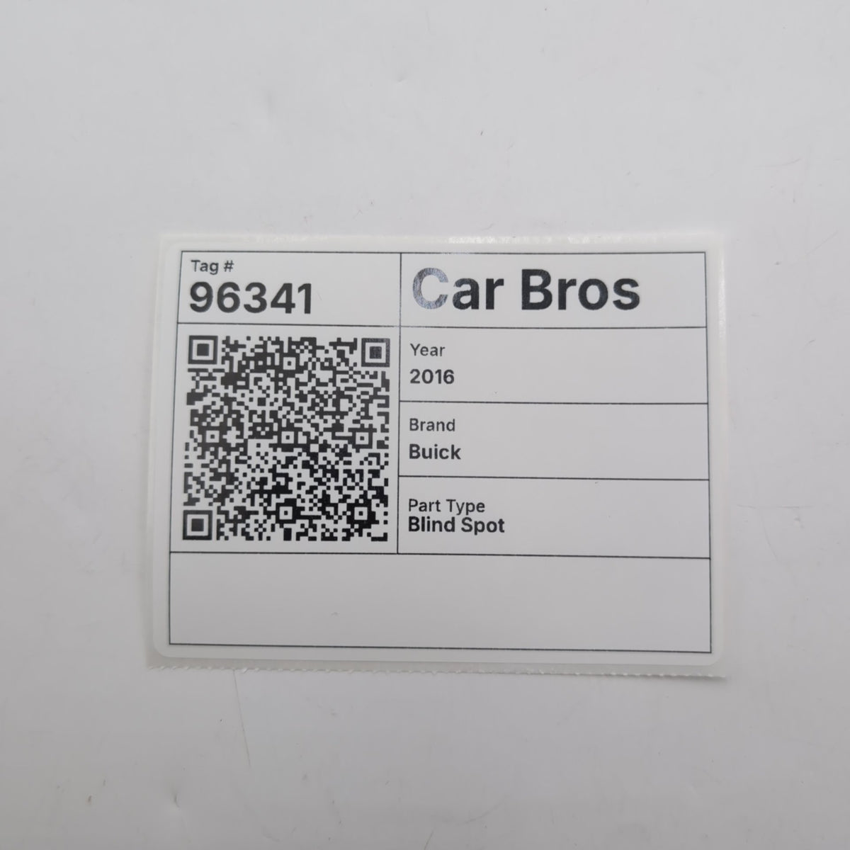 2015 - 2018 Buick Envision Rear Blind Spot Monitor Radar Sensor 23257303