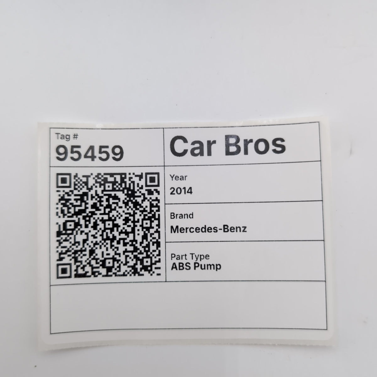 2014 2015 Mercedes CLA250 W117 ABS Anti Lock Brake Pump Control Unit A0094316412
