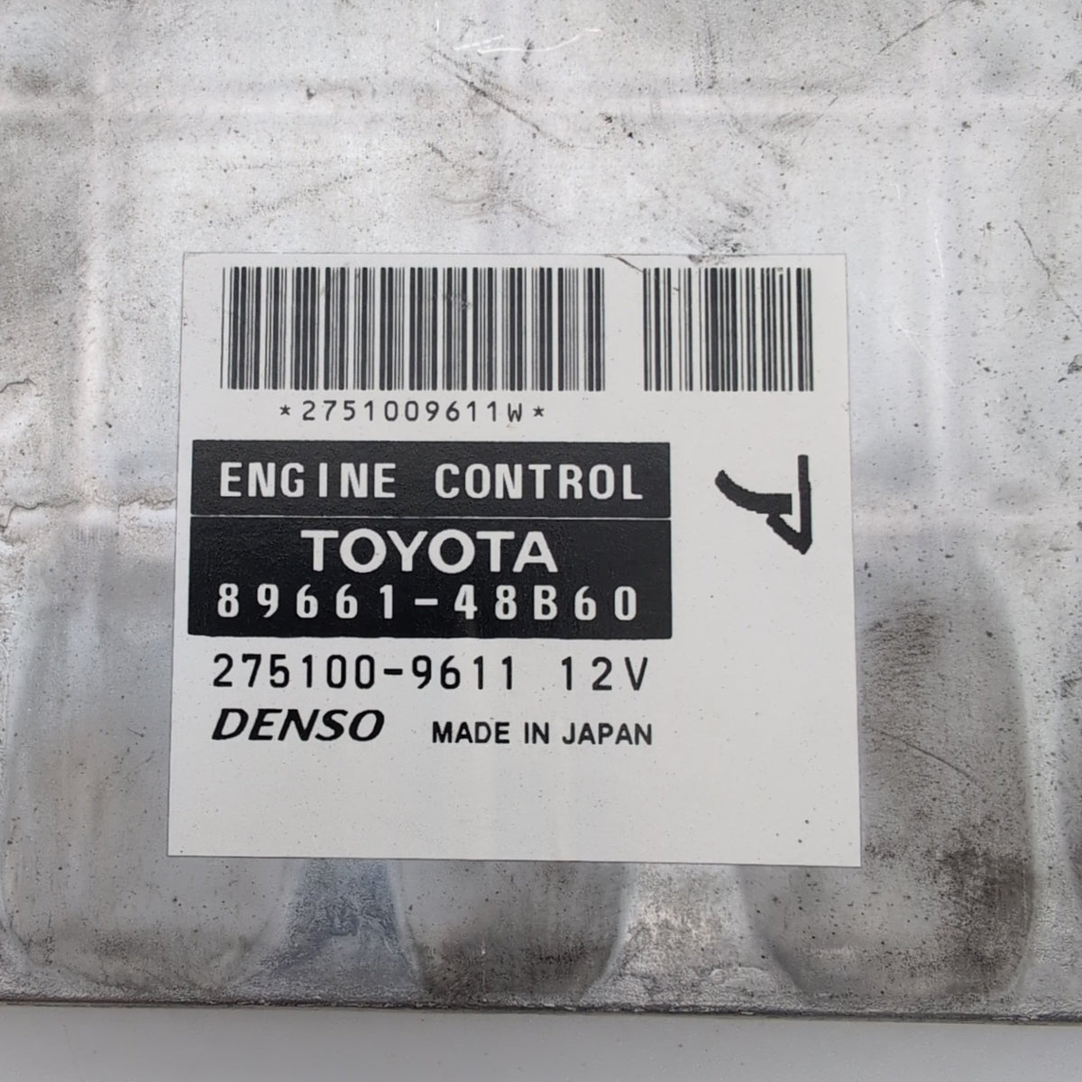 2008 Toyota Highlander 3.5L Engine Computer Control Module ECU 89661-48B60