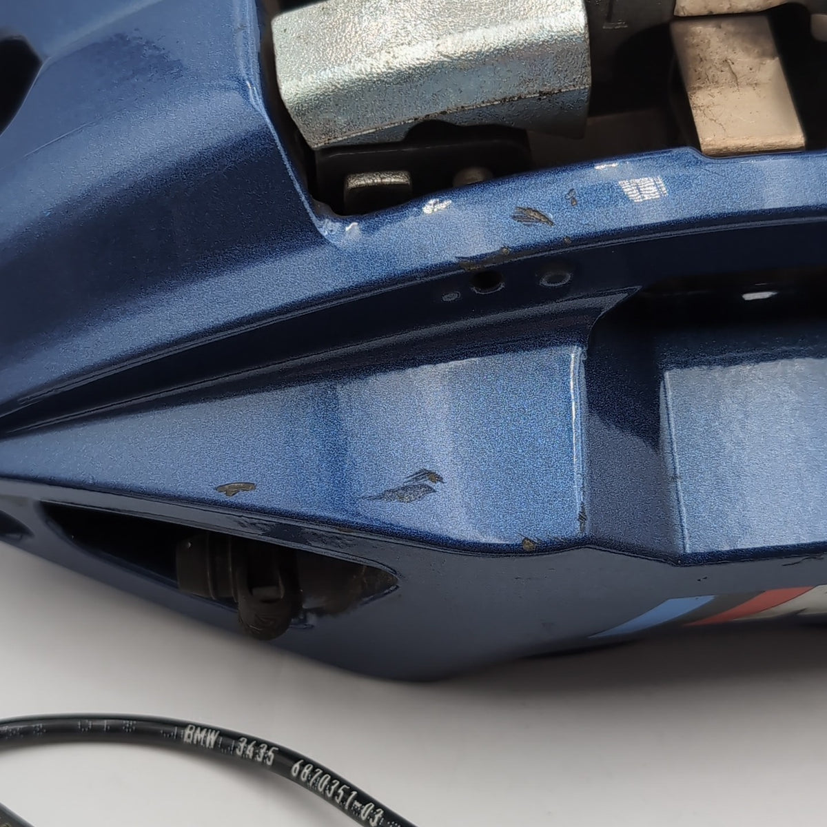 2019 - 2025 BMW X3 X4 M Sport Front Left Brake Caliper Blue 6885627