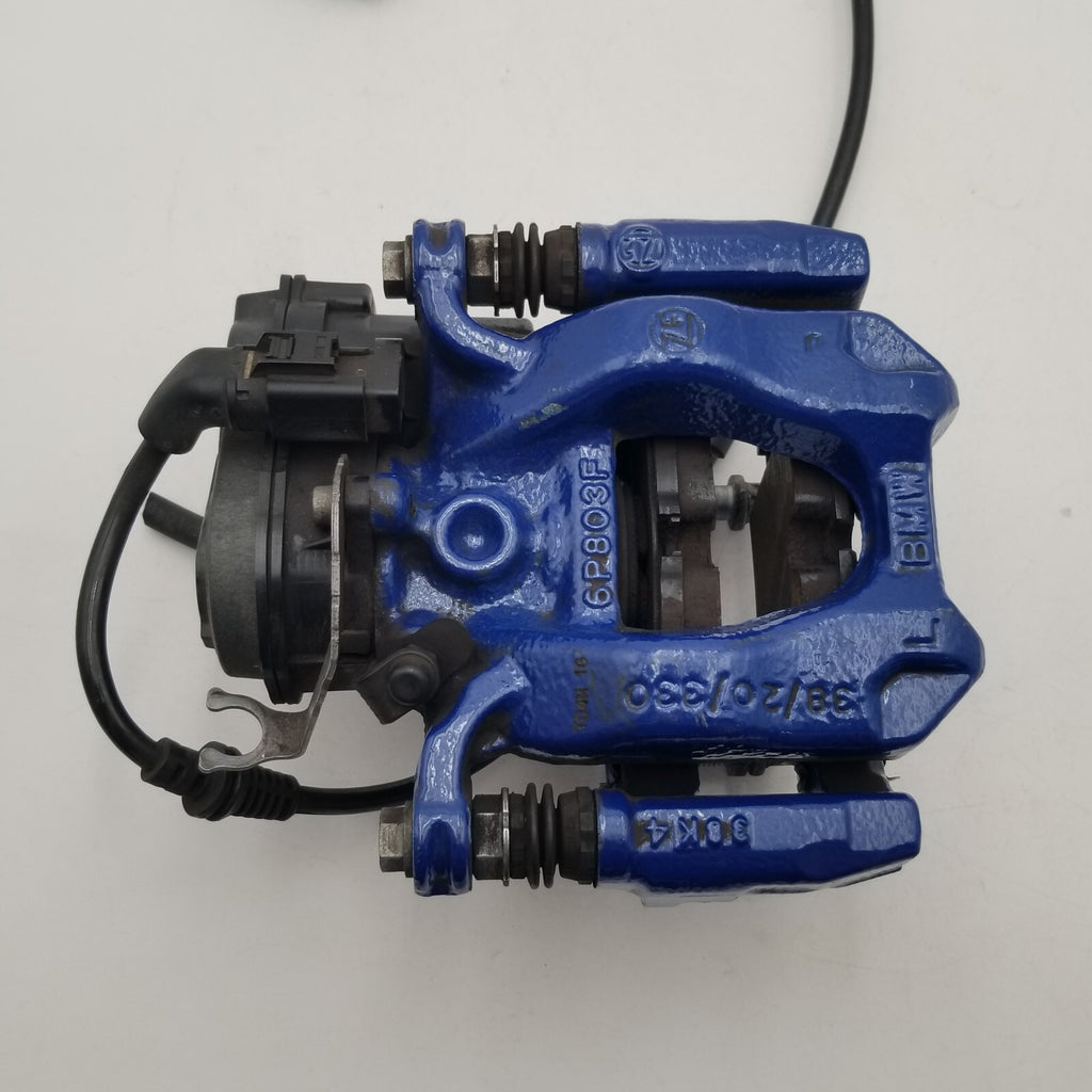 2023 2024 BMW X1 U11 M35i M-SPORT LEFT REAR BRAKE CALIPER BLUE W/ ACTUATOR OEM