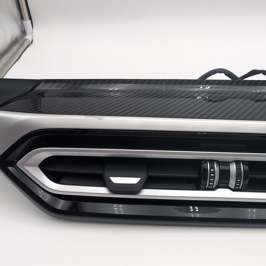 2022- 2025 BMW M2 G87 i4 G26 M3 G80 Center Dash Air Vent Carbon Trim 9503704