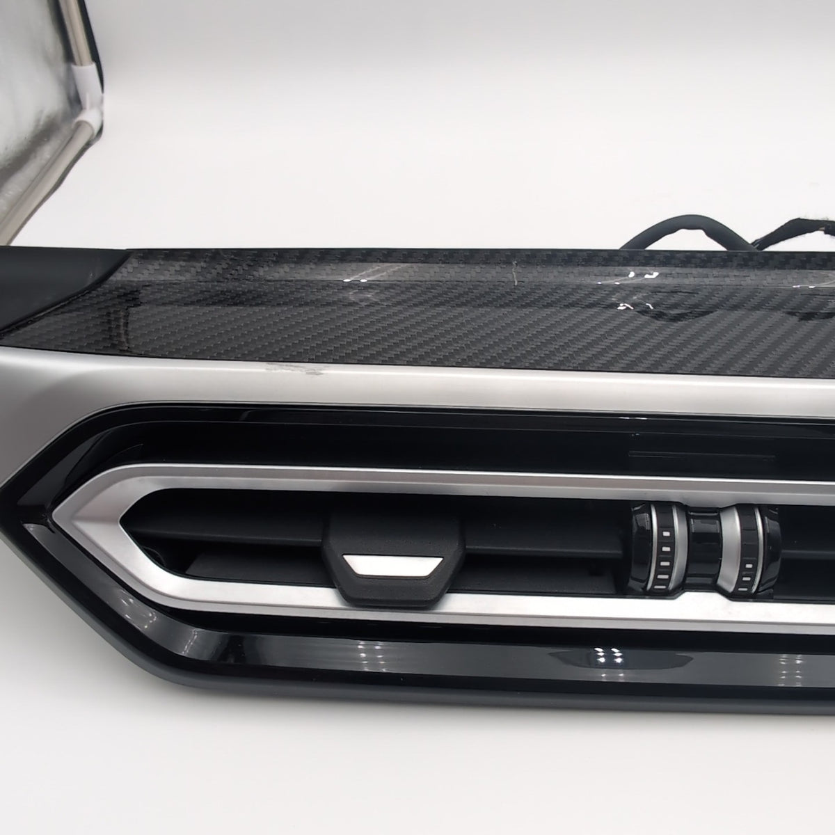 2022- 2025 BMW M2 G87 i4 G26 M3 G80 Center Dash Air Vent Carbon Trim 9503704