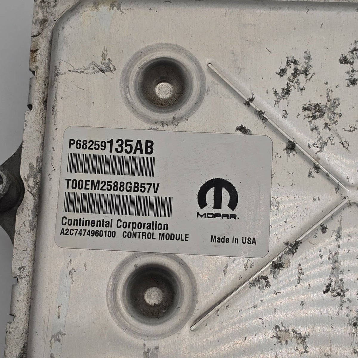 2016 - 2019 Dodge Journey 3.6L Engine Computer Control Module ECU 68259135AB