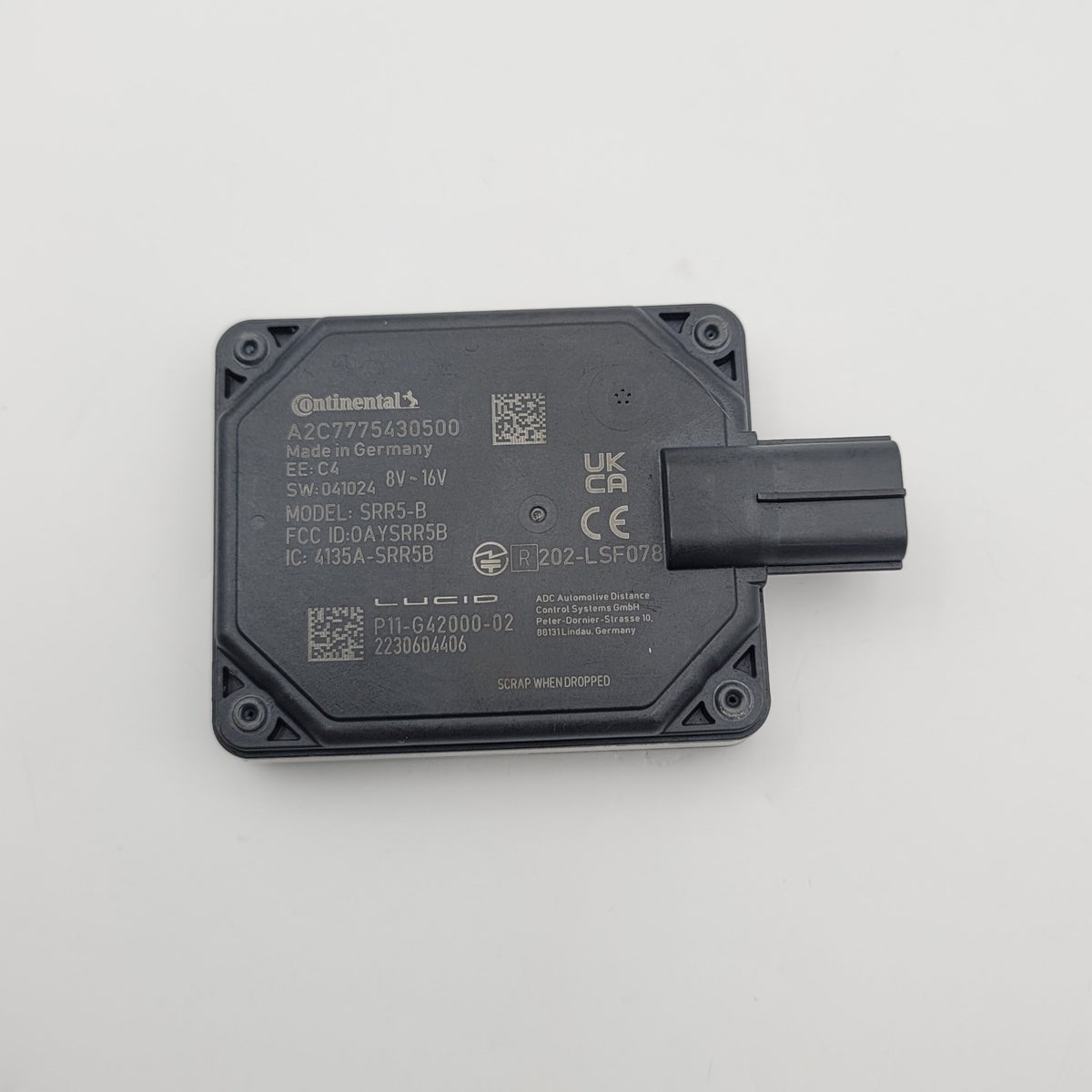 2022 2023 2024 2025 Lucid Air Lane Assist Module Control Unit P11-G42000-02