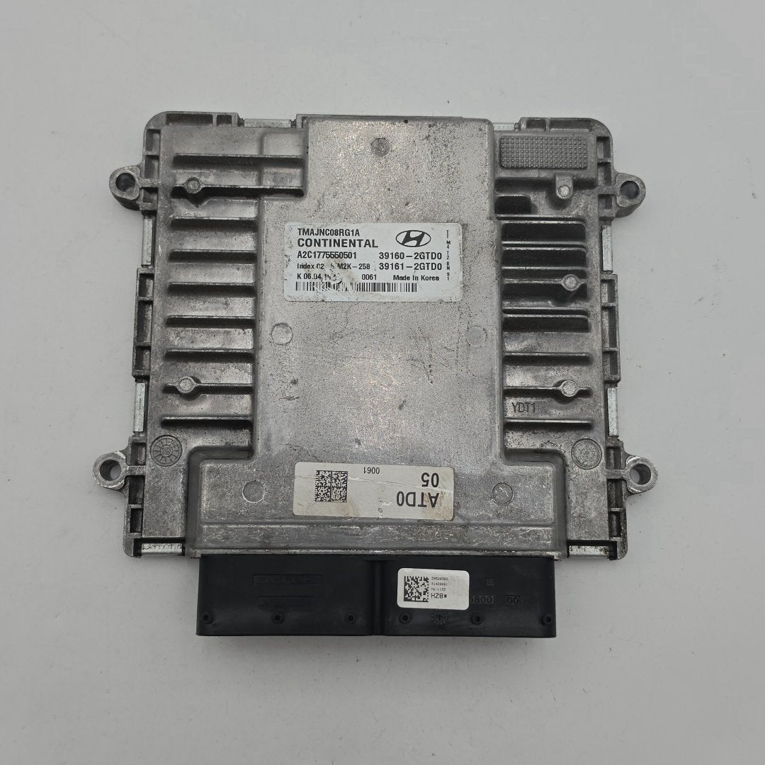2019 Hyundai Santa Fe 2.0L Engine Computer Control Module ECU 39160-2GTD0