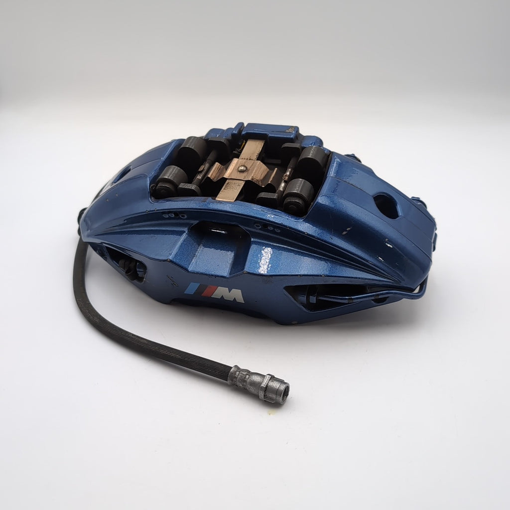 2019 - 2025 BMW 3 4 M340 M440 Z4 Front Left Brake Caliper Blue OEM 8843343