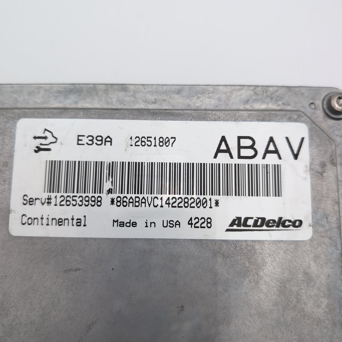 2013 - 2016 Chevrolet Equinox Engine Computer Control Module E39A 12651807