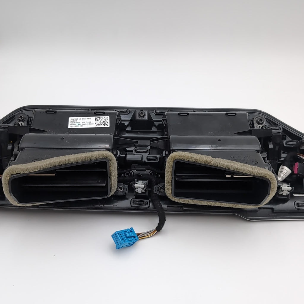 2025 2026 BMW G42 G20 G22 Center Dash Air Vent Assembly Trim Aluminum Rhombicle