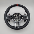 2023 2024 BMW X1 U11 M35I M-SPORT HEATED STEERING WHEEL BLACK LEATHER RED STRIP