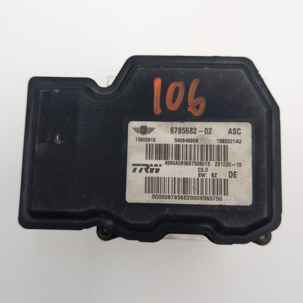 2007 2008 Mini Cooper ABS Anti Lock Brake Pump Control Unit 6785682
