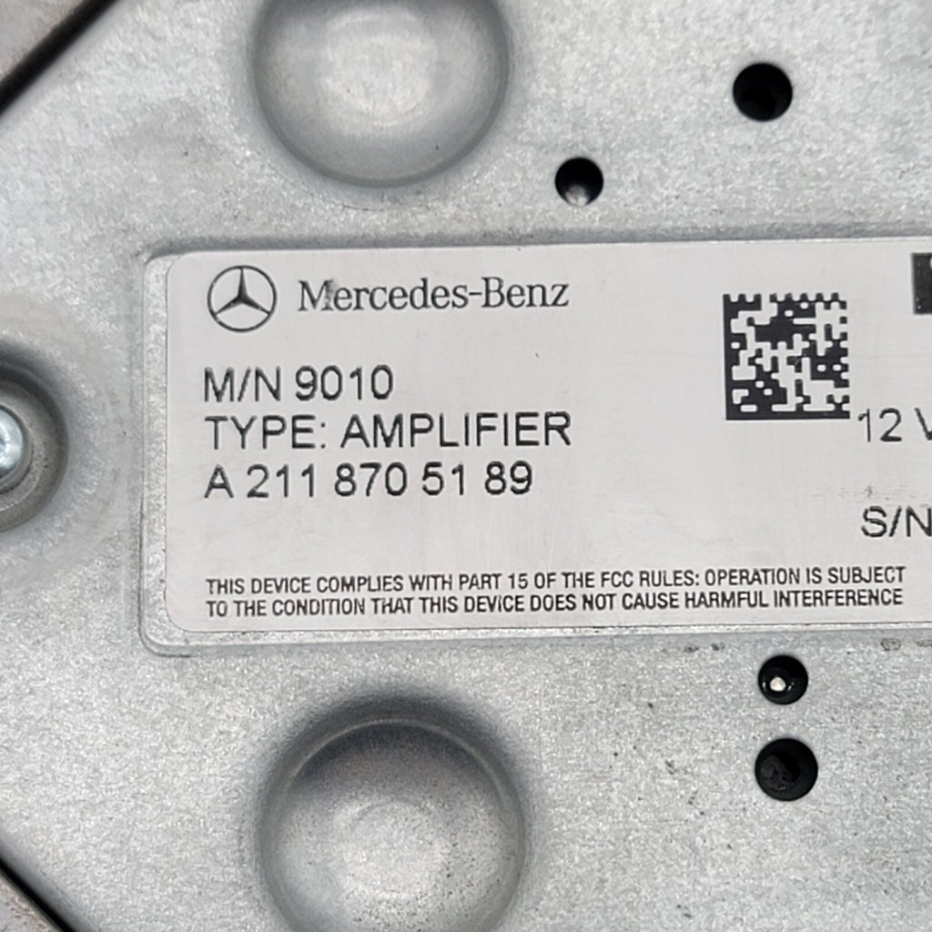 2008-2018 Mercedes W211 E350 GL450 R350 Subwoofer Amplifier Harman Becker OEM
