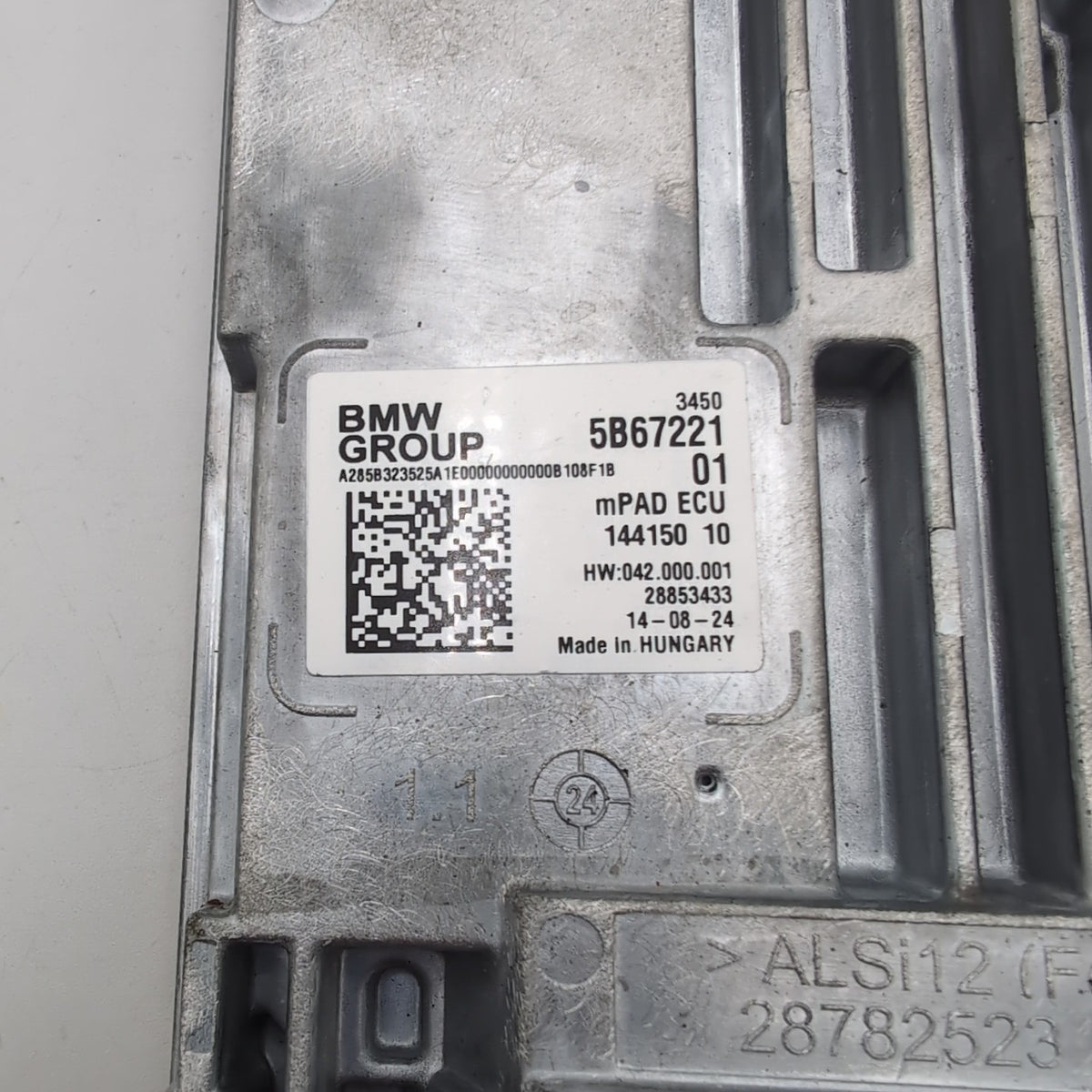 2025 BMW X5 G05 mPAD ECU Control Module OEM 5B67221