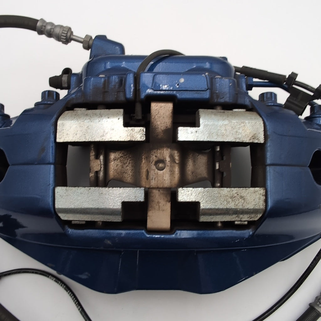 2019 - 2025 BMW X3 X4 M Sport Front Left Brake Caliper Blue 6885627