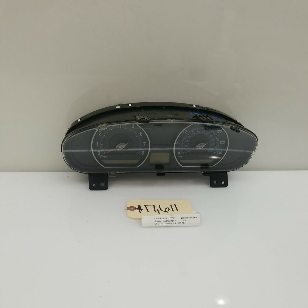 2006 - 2008 Kia Optima Speedometer Instrument Cluster 940012G156 Unknown Miles
