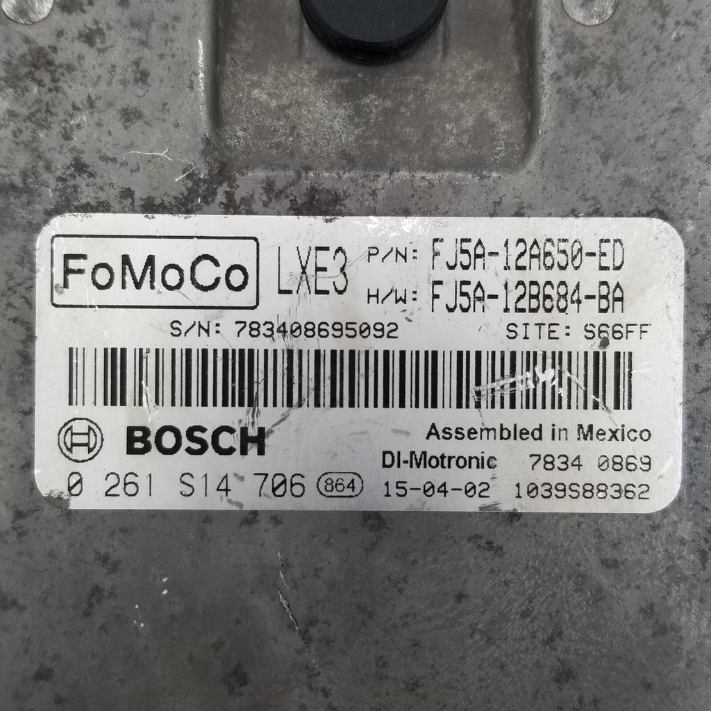 2015 2016 Ford Escape Computer Brain Engine Control ECU ECM EBX FJ5A12A650ED