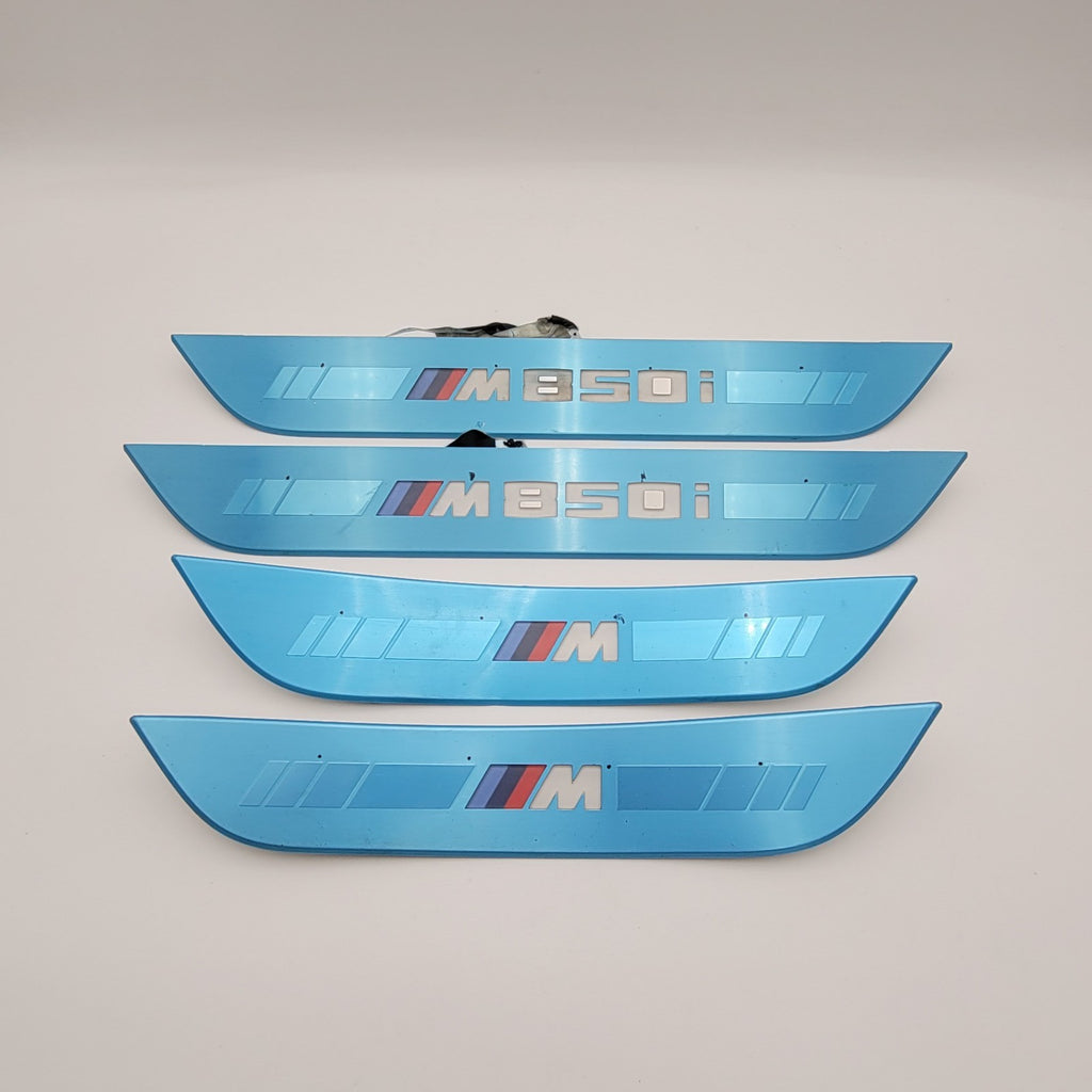 2019- 2024 BMW M850i GRAN COUPE G16 FRONT &REAR ILLUMINATED DOOR SILL SET 4