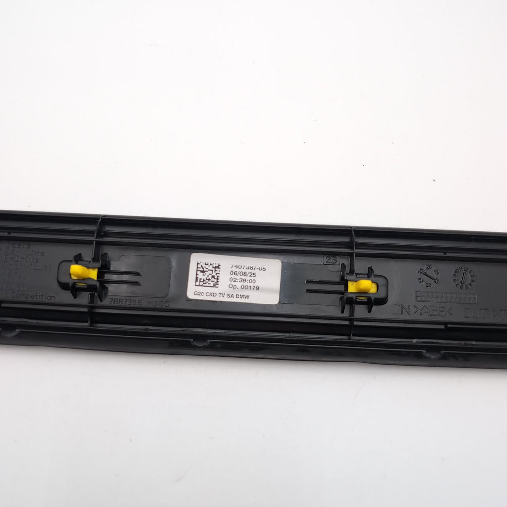 2019 - 2025 BMW G20 G21 G26 Front Left Right Door Trim Molding Sill Set 7407387