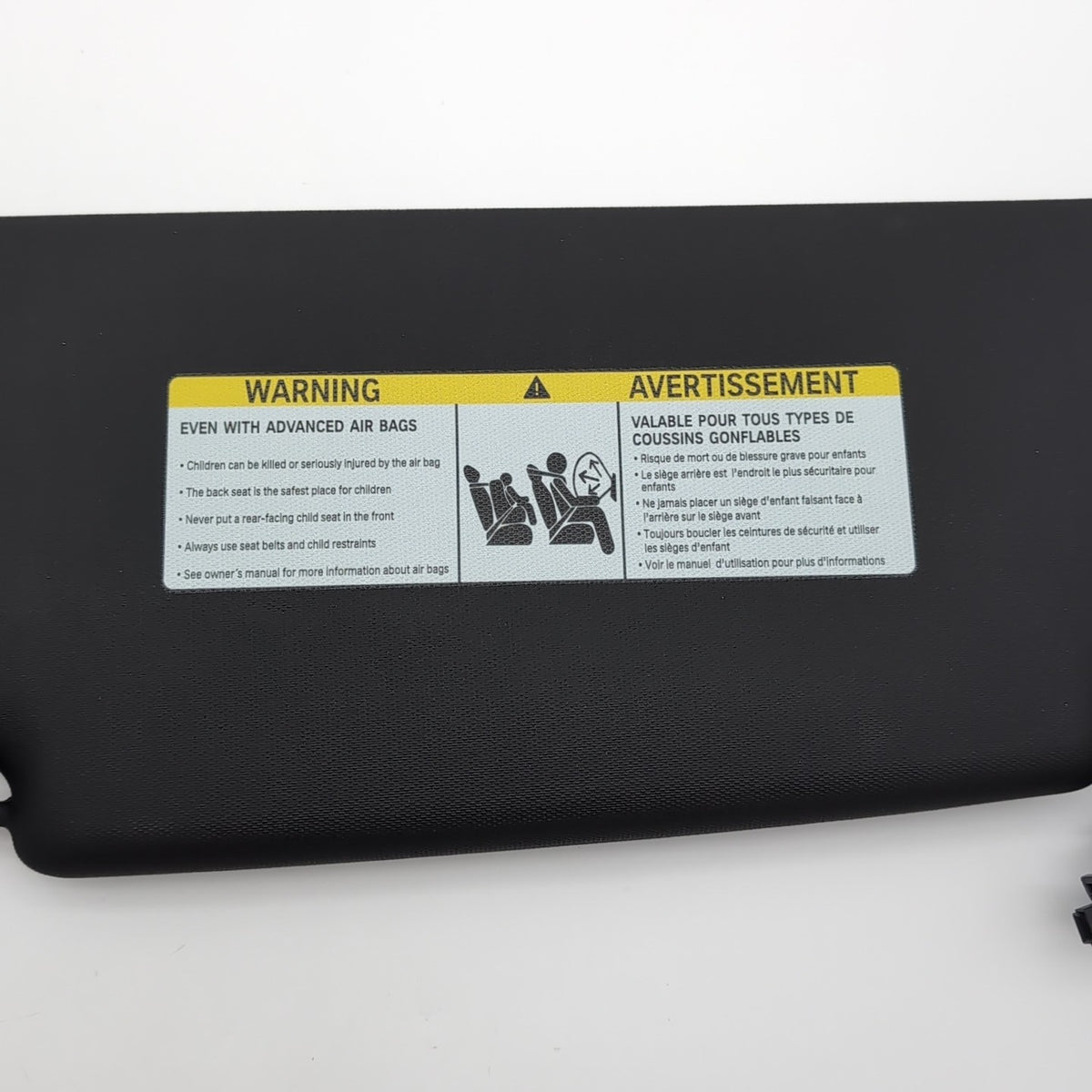 2023 2024 2025 BMW X1 U11 Sun Visor Pair Black Left Right OEM 9462415 9462420