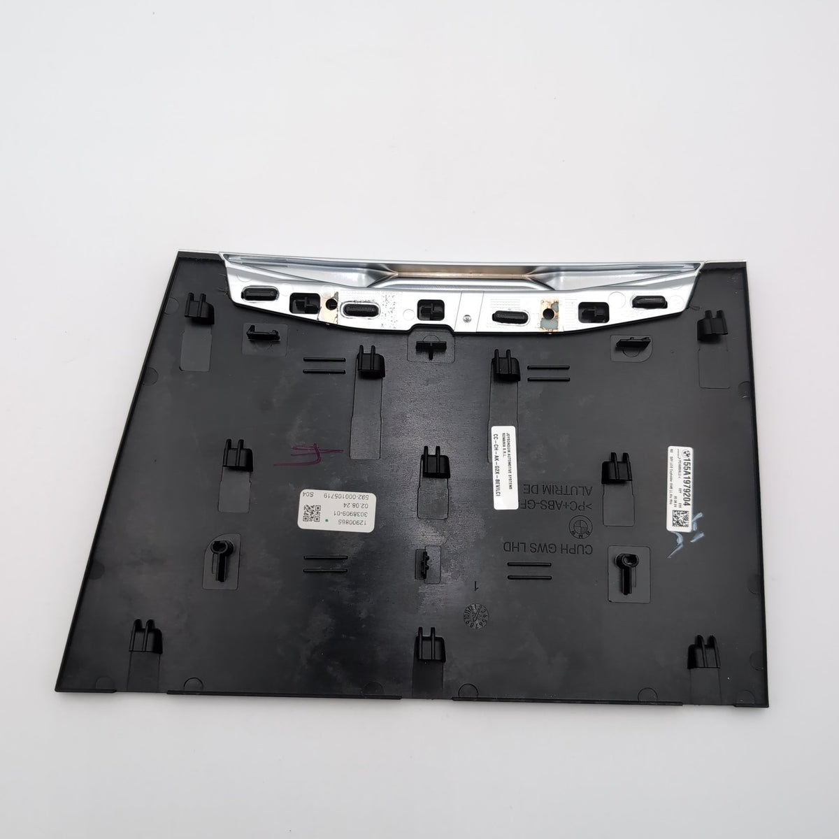 2021 - 2025 BMW G42 G20 G26 M3 M4 Cup Holder Compartment Trim Aluminum Rhombicle