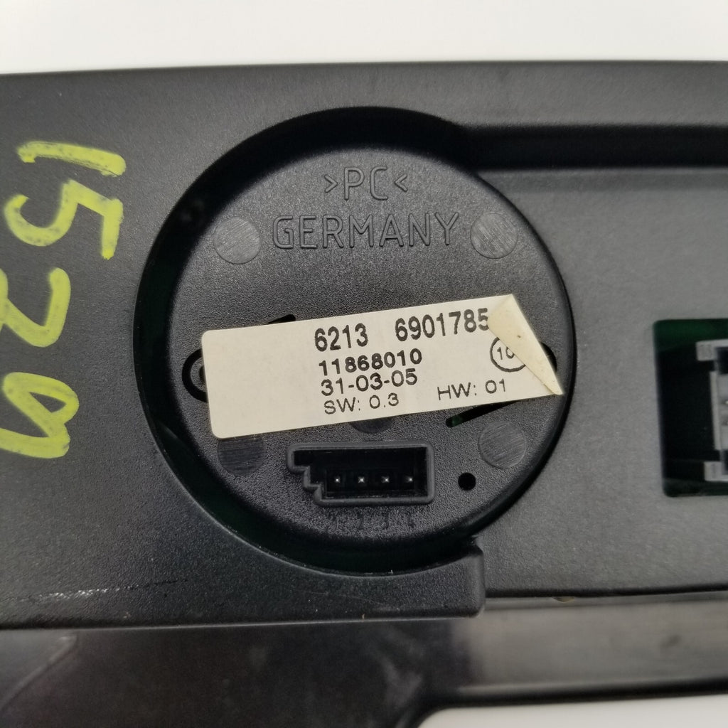 2003 2004 2005 2006 Range Rover Dash Clock Trunk Opener DSC Control Switch Panel