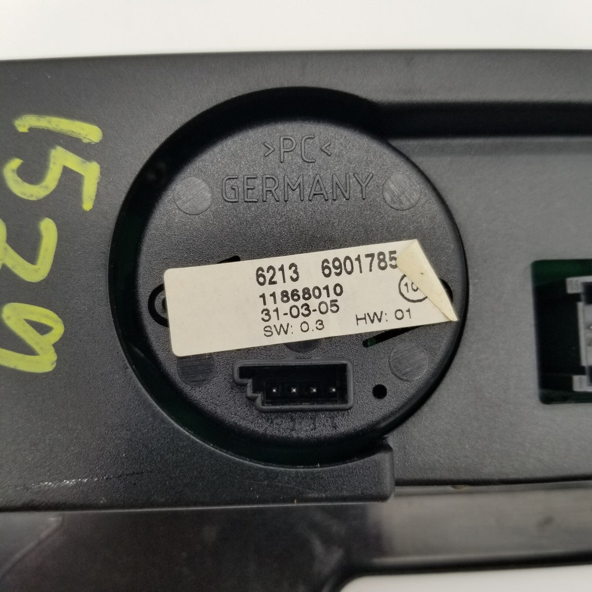 2003 2004 2005 2006 Range Rover Dash Clock Trunk Opener DSC Control Switch Panel