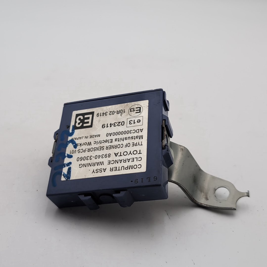 2007 - 2012 Lexus ES350 Park Assist Clearance Computer Module OEM 89340-33060