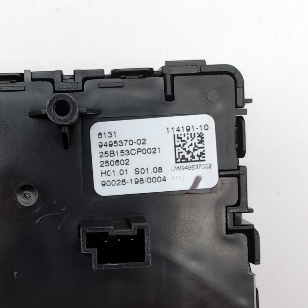 2023 - 2026 BMW X5 X7 Center Console Suspension Height Leveling Switch 9495370