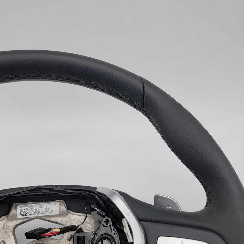 2018- 2024 BMW X3 G01 LEATHER STEERING WHEEL HEATED LIM PADDLE SHIFTERS