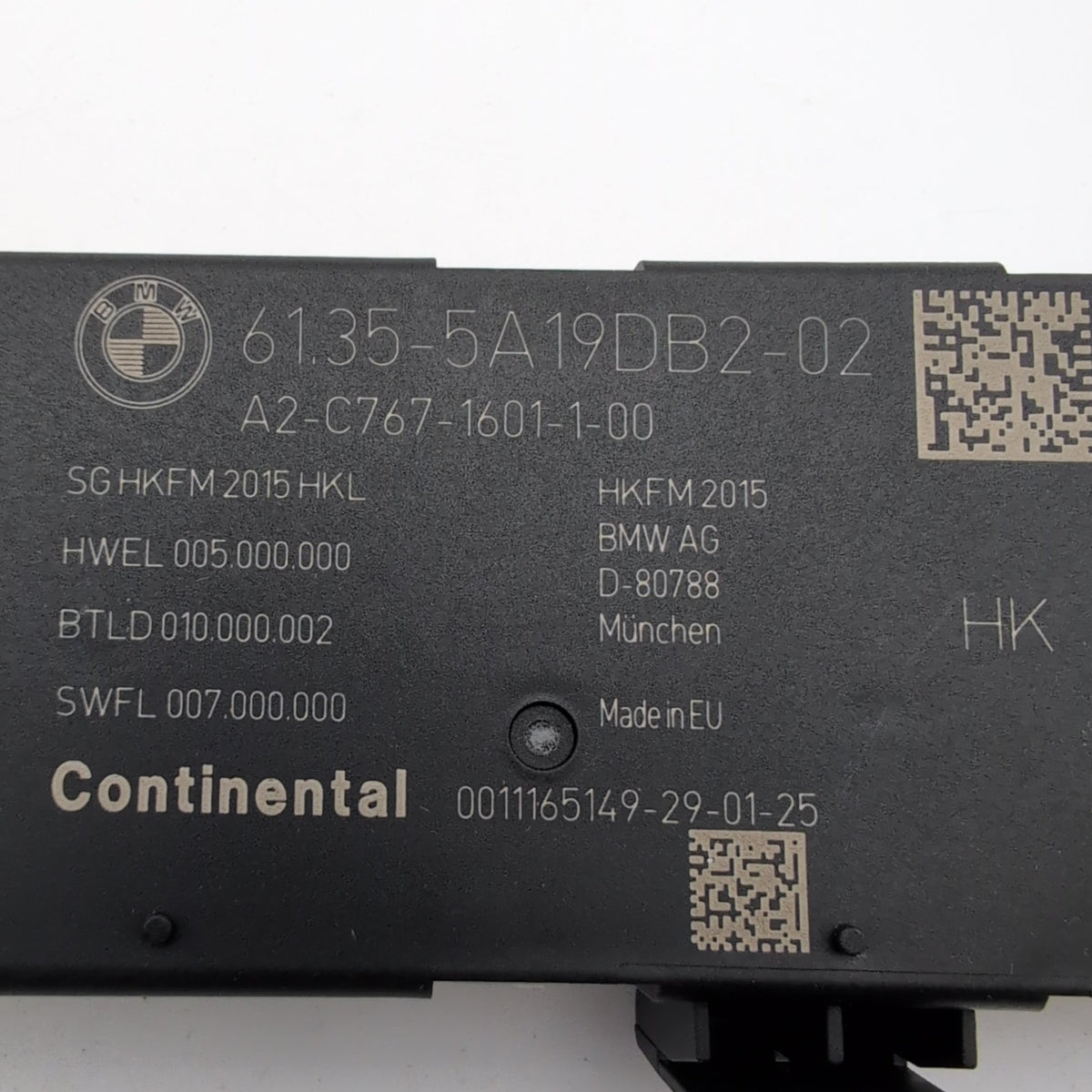 2021 - 2026 BMW G20 G26 G30 M3 X3 X6 X6M Rear Liftgate Trunk Lid Control Module