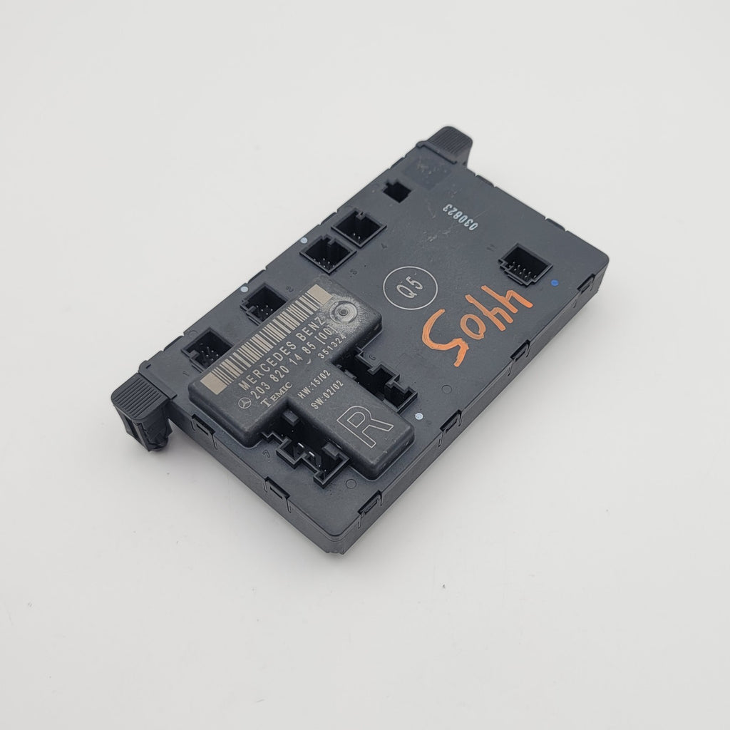 01-07 Mercedes W203 C230 C280 C55 AMG Front Right Side Door Control Module Unit