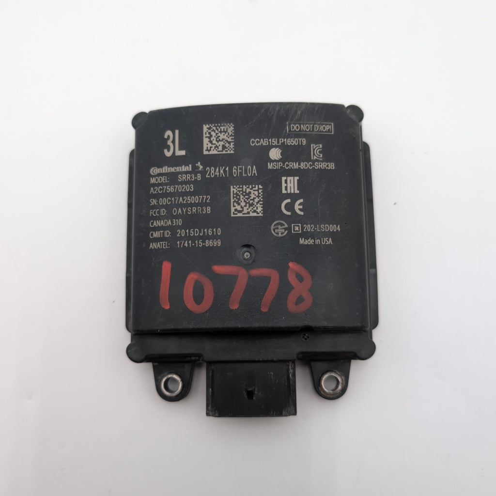2016 - 2020 Nissan Rogue Rear Left Blind Spot Radar Sensor 284K16FL0A