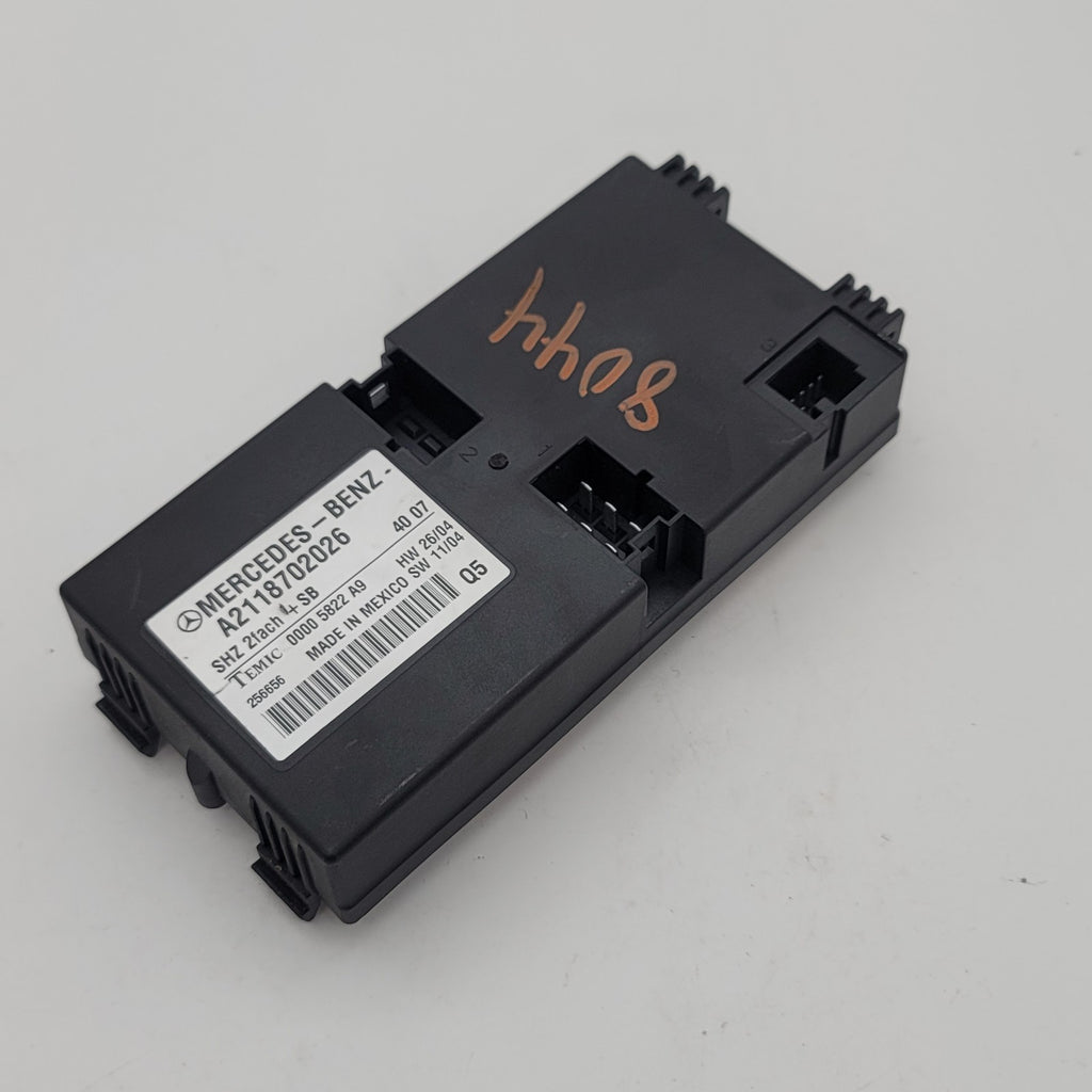 06-13 Mercedes W164 W219 ML63 CLS55 E350 Heated Seat Control Module A2118702026