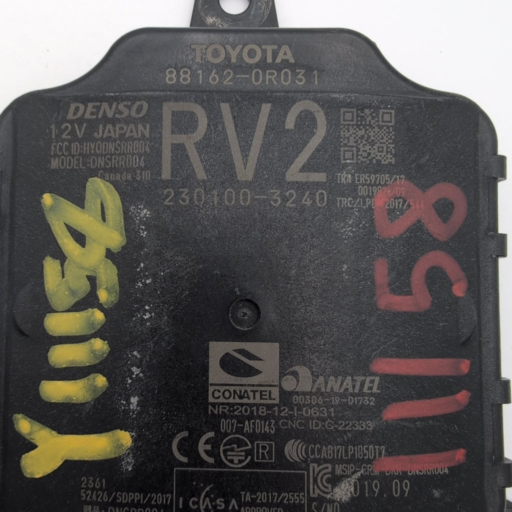 2019 - 2025 Toyota RAV4 Rear Blind Spot Radar Sensor 88162-0R031