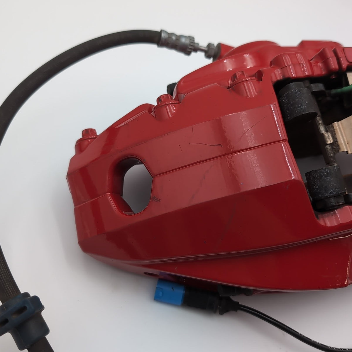 2025 BMW X3 FRONT LEFT DRIVER SIDE BRAKE CALIPER OEM RED