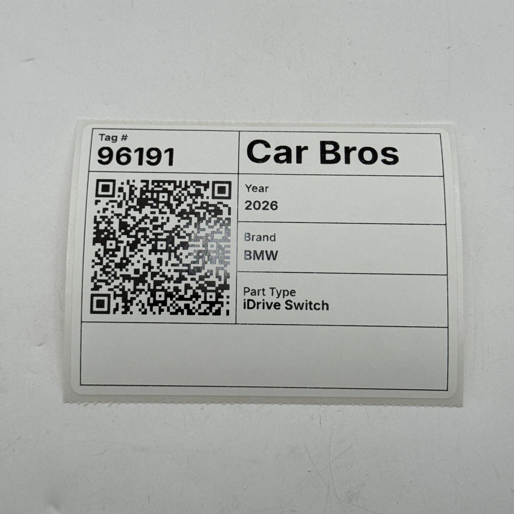 2024 - 2026 BMW i5 530i 540i G60 Crystal Glass iDrive Infotainment Knob Switch