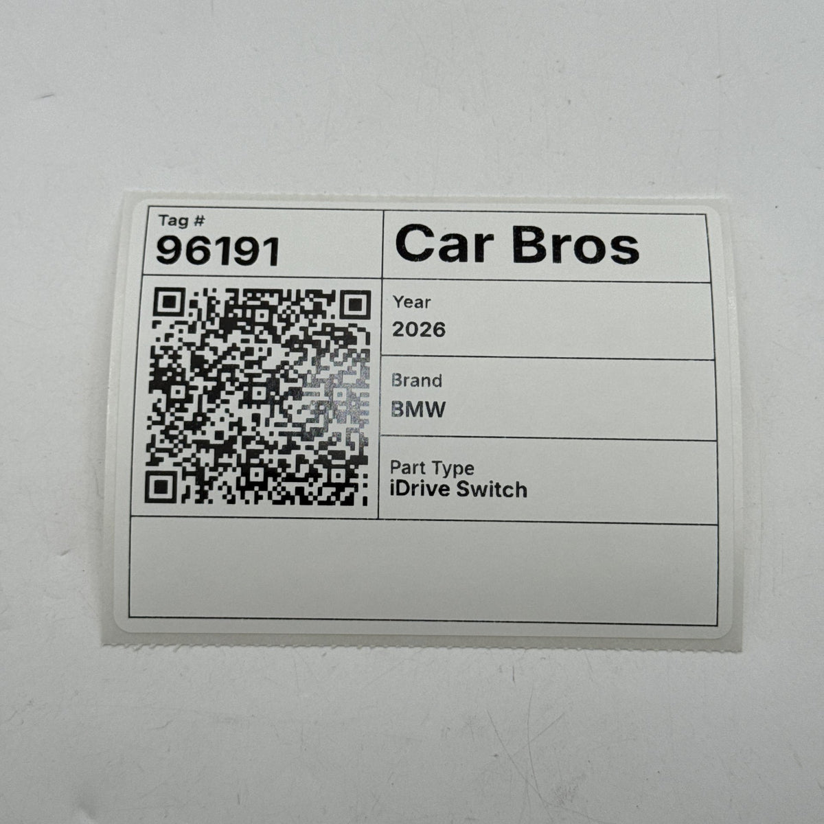 2024 - 2026 BMW i5 530i 540i G60 Crystal Glass iDrive Infotainment Knob Switch