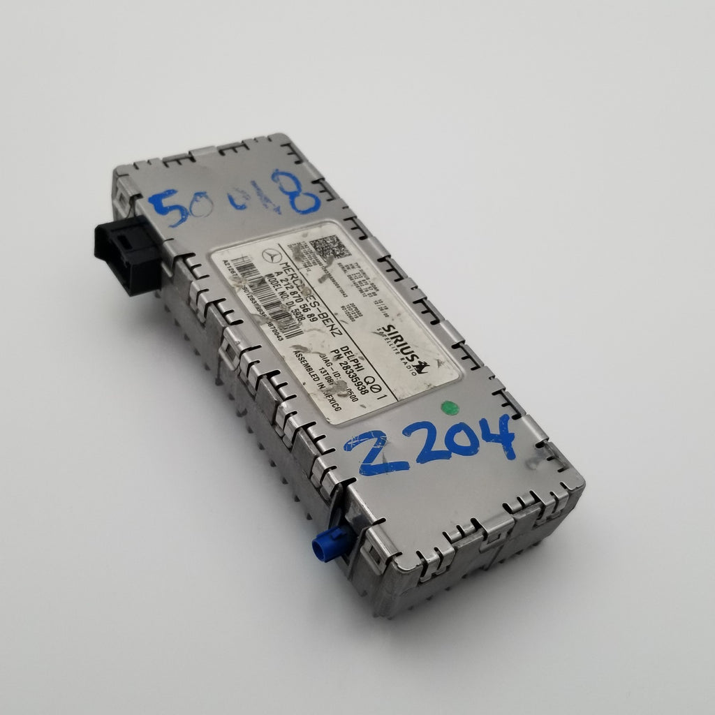 2013- 2016 MERCEDES GL450 X166 SATELLITE RADIO CONTROL MODULE OEM A2128705689