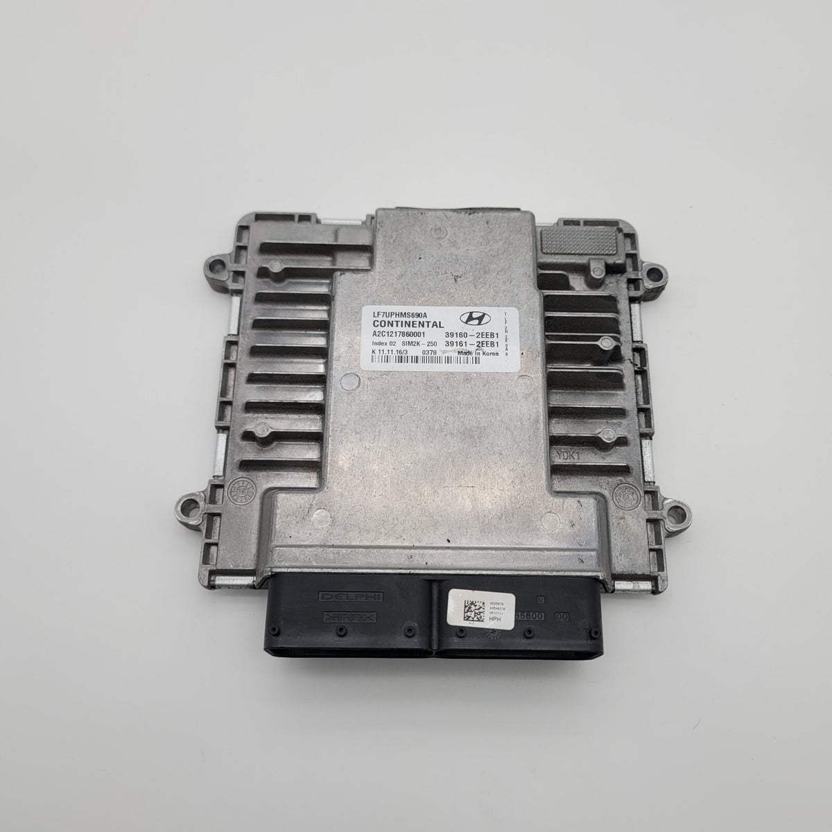 2016 2017 Hyundai Sonata Hybrid 2.0L ECM Engine Computer Module ECU 39160-2EEB0