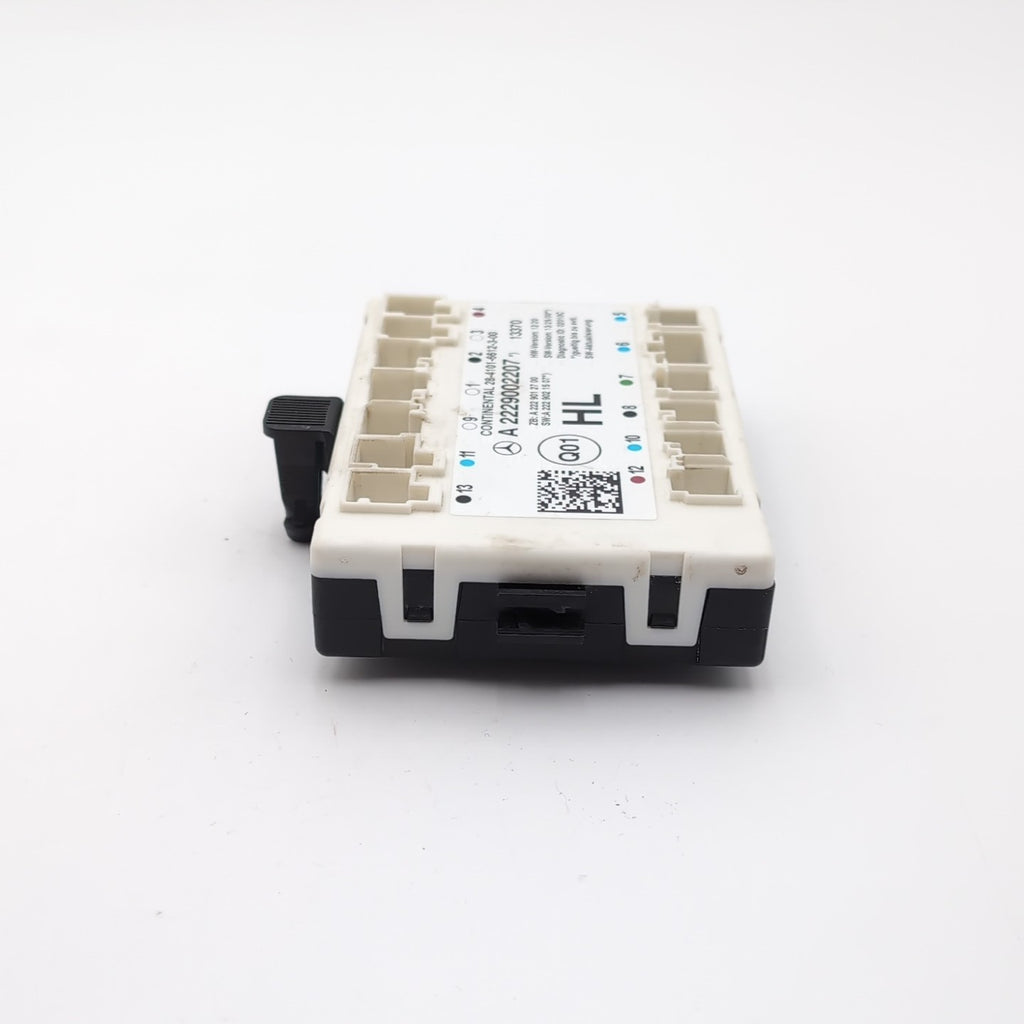 2014 Mercedes W222 S550 Rear Left Door Control Module OEM A2229002207
